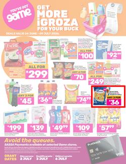Game SASSA : Get More iGroza For Your Buck (24 June - 09 July 2026), page 1