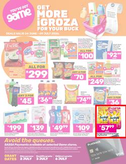 Game SASSA : Get More iGroza For Your Buck (24 June - 09 July 2026), page 1