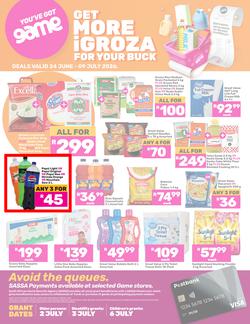 Game SASSA : Get More iGroza For Your Buck (24 June - 09 July 2026), page 1