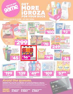 Game SASSA : Get More iGroza For Your Buck (24 June - 09 July 2026), page 1