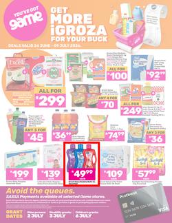Game SASSA : Get More iGroza For Your Buck (24 June - 09 July 2026), page 1