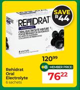 Rehidrat Oral Electrolyte 6 Sachets