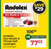 Andolex Dry Mouth & Throat Soft Lozenges 20 Lozenges