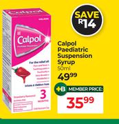 Calpol Paediatric Suspension Syrup-50ml