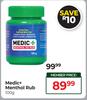 Medic+ Menthol Rub-100g
