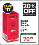 Borstol Cough Remedy-100ml