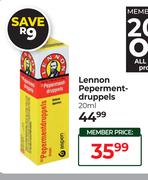 Lennon Pepperment Druppels-20ml