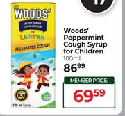 Woods Peppermint Cough Syrup For Children-100ml
