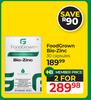 Food Grown Bio Zinc 30 Capsules-For 2