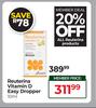 Reuterina Vitamin D Easy Dropper-10ml