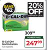 B-Cal-DM Multivitamin 100 Tablets