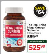 The Real Thing Mega Omega Supreme 150 Capsules