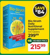 Bio-Strath Daily Nutritional Supplement 100 Tablets