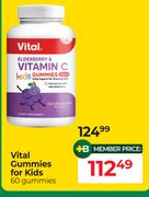 Vital Gummies For kids 60 Gummies