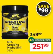 NPL Creatine Hydra 5in1-360g