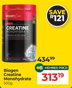 Biogen Creatine Monohydrate-500g