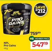 NPL Pro Gains-4Kg
