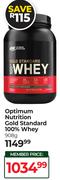 Optimum Nutrition Gold Standard 100% Whey-908g