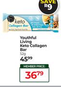 Youthful Living Keto Collagen Bar-52g