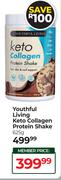 Youthful Living Keto Collagen Protein Shake-625g