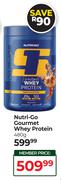 Nutri-Go Gourmet Whey Protein-480g