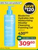 Bioderma Hydrabio 24h Moisturising Micellar Cleansing Foaming Gel-400ml