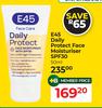 E45 Daily Protect Face Moisturiser SPF30-50ml
