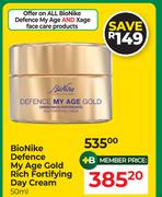 Bionike Defence My Age Gold Rich Fortifying Day Cream-50ml