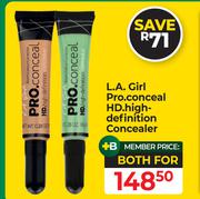 L.A.Girl Pro Conceal HD High Definition Concealer-For Both