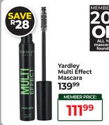 Yardley Multi Effect Mascara