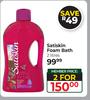 Satiskin Foam Bath-For 2 x 2L