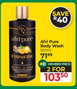 Afri Pure Body Wash-For 2 x 500ml