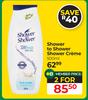 Shower To Shower Shower Creme-For 2 x 500ml