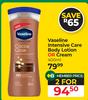 Vaseline Intensive Care Body Lotion Or Cream-For 2 x 400ml