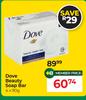 Dove Beauty Soap Bar-4 x 90g