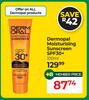 Dermopal Moisturising Sunscreen SPF30+-100ml