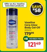 Vaseline Cera Glow Body Gel Oil-200ml