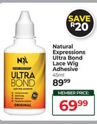 Natural Expressions Ultra Bond Lace Wig Adhesive-45ml