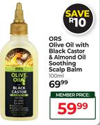 ORS Olive Oil With Black Castor & Almond Oil Soothing Scalp Balm-100ml