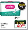 Comfitex Pads-For 2 x 10's Pack