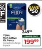 Tena Men Active Fit Pants (Large/Extra-Large)-8's Pack
