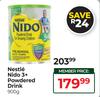 Nestle Nido 3+ Powdered Drink-900g