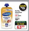 Purity Pouches 150ml Or Jars 200ml-For 4