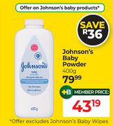 Johnson's Baby Powder-400g