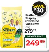 Nestle Nespray Powdered Forti Grow-1.8kg