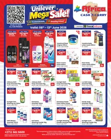 Africa Cash And Carry : Unilever Mega Sale (08 June - 13 June 2026)