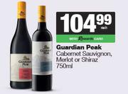 Guardian Peak Cabernet Sauvignon Merlot Or Shiraz-750ml EA