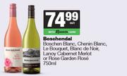 Boschendal Boschen,Chenin,Le Bouquet,Blanc De Noir,Lanoy Cab Merlot Or Rose Garden Rose-750ml EA