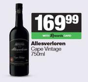 Allesverloren Cape Vintage-750ml