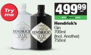 Hendrick's Gin-700ml/750ml